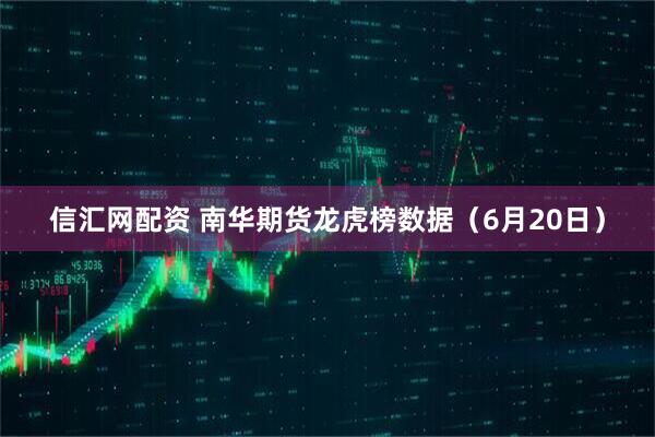 信汇网配资 南华期货龙虎榜数据（6月20日）