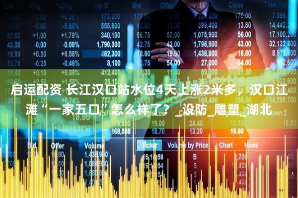 启运配资 长江汉口站水位4天上涨2米多，汉口江滩“一家五口”怎么样了？_设防_雕塑_湖北