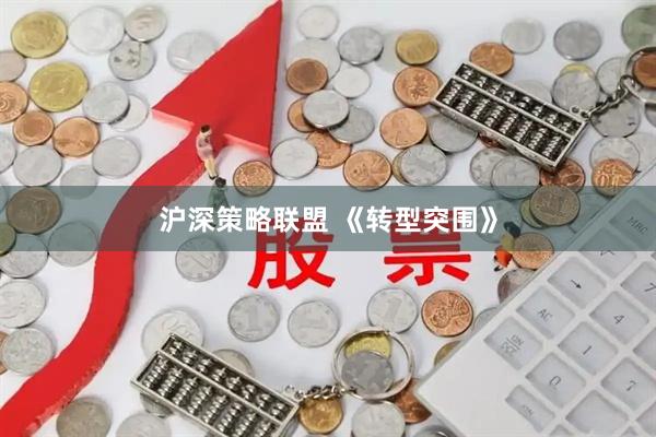 沪深策略联盟 《转型突围》