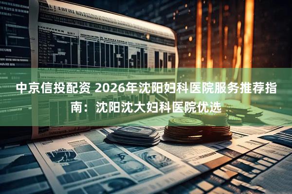 中京信投配资 2026年沈阳妇科医院服务推荐指南：沈阳沈大妇科医院优选
